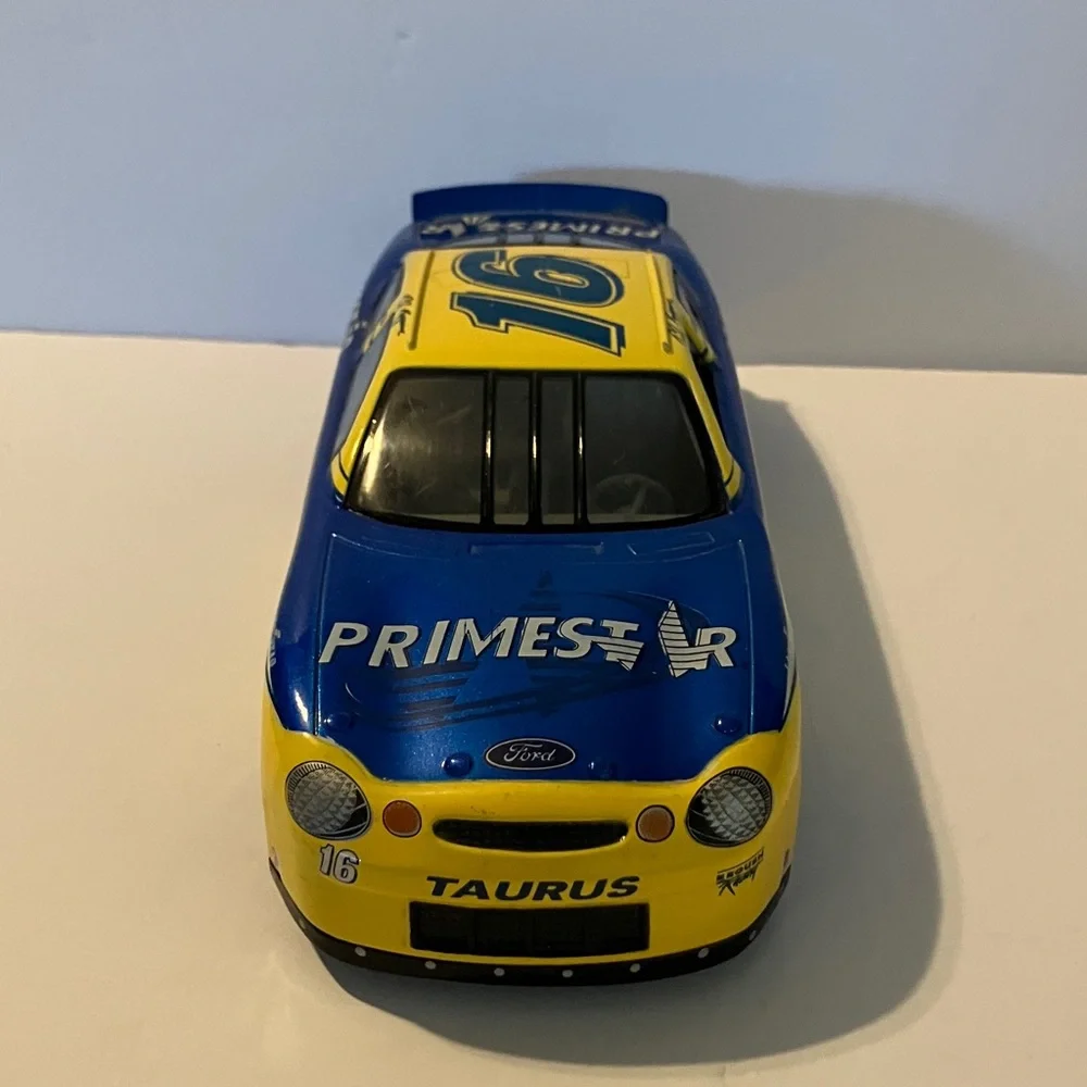 #16 Primestar Ford Taurus,‎ driven by Ted Musgrave in NASCAR Diecast 8”x3”